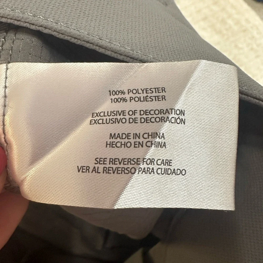 Banana Republic Traveler Slim Fit Pants Mens Size 36x32 Gray Performance Golf